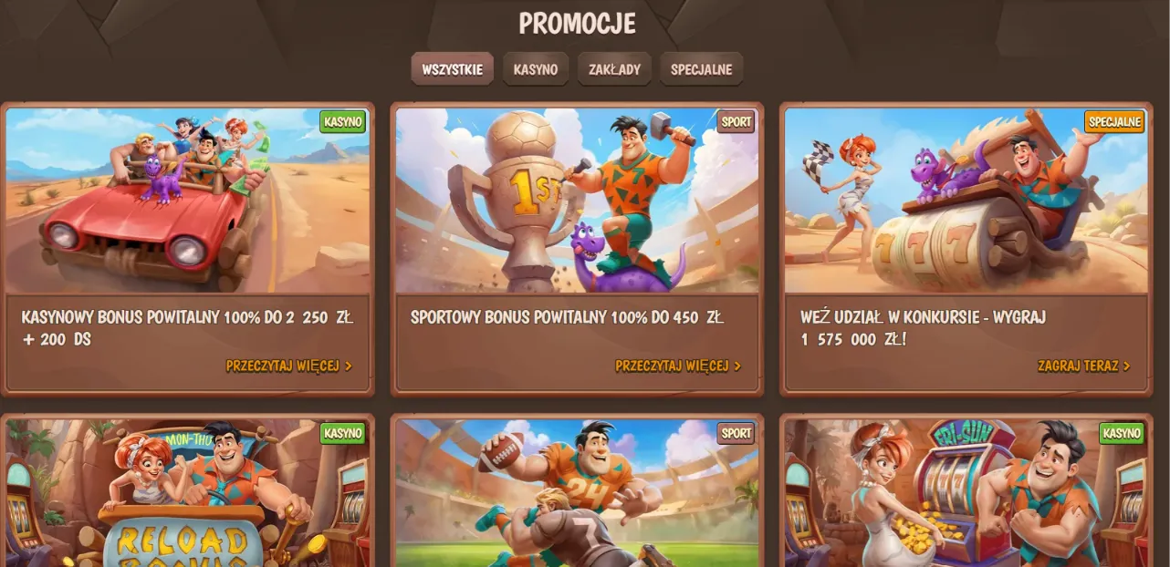 Promocje i bonusy w Stone Vegas Casino